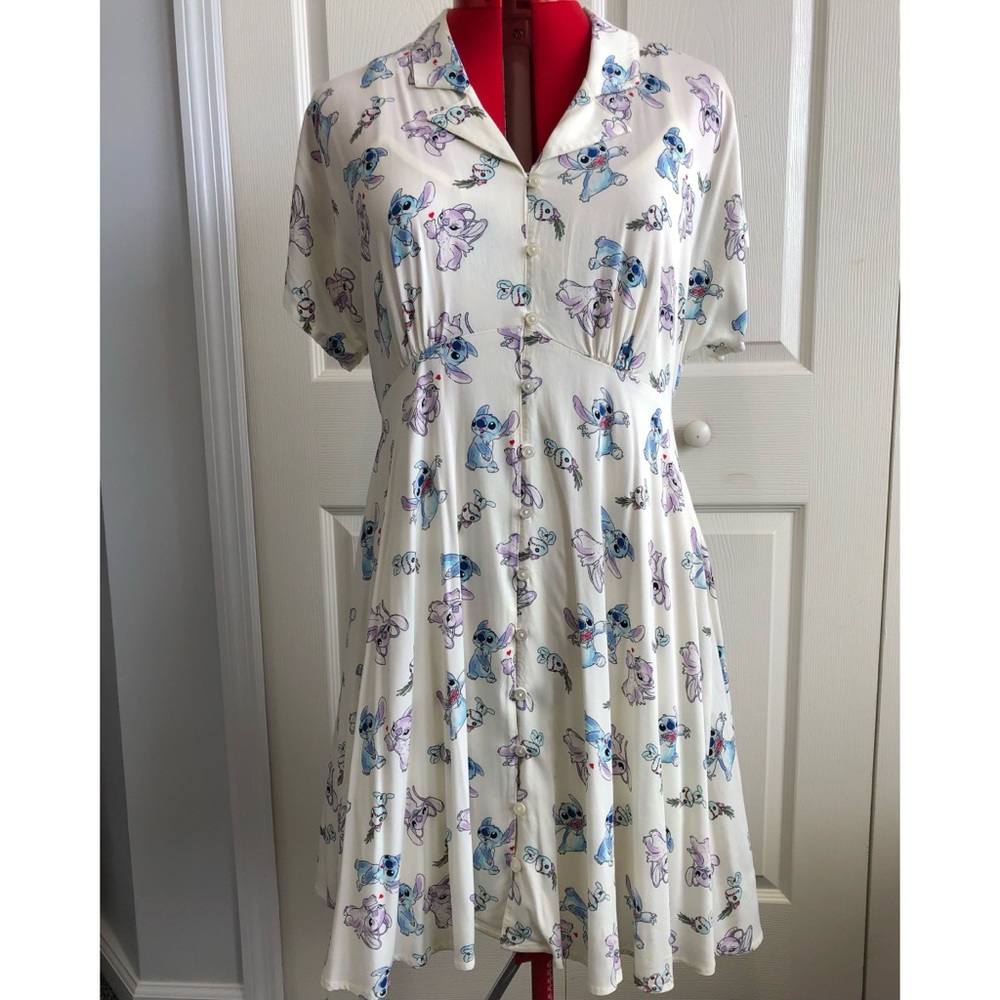Her Universe Lilo & Stitch Button Dress